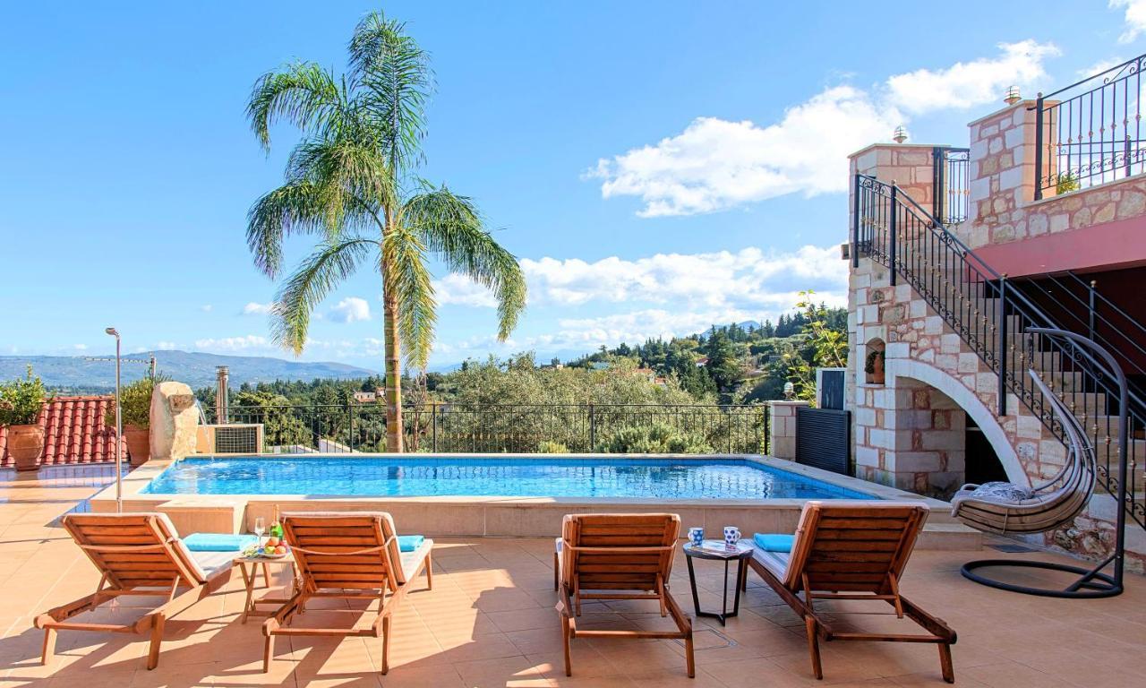 خانيا Steve Kois Villa Heated Pool المظهر الخارجي الصورة