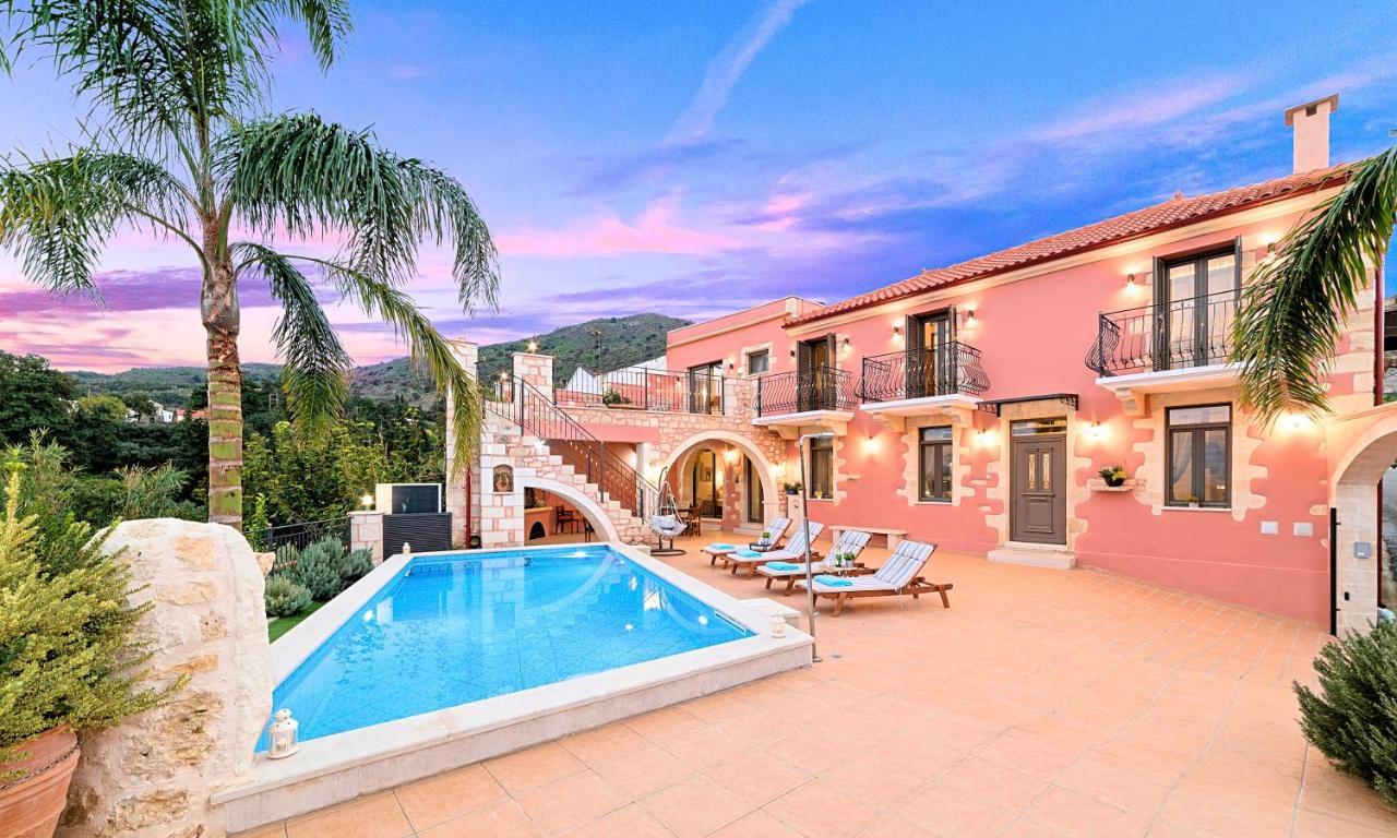 خانيا Steve Kois Villa Heated Pool المظهر الخارجي الصورة