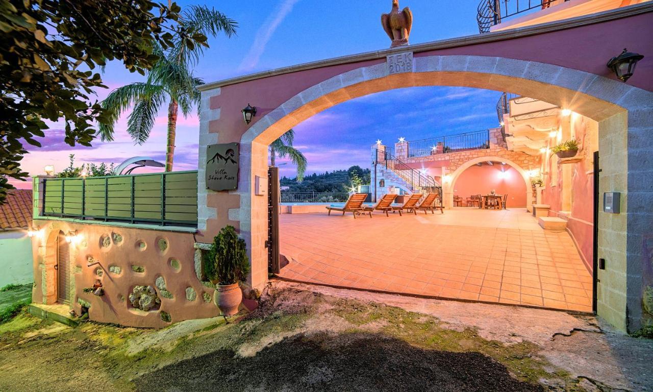 خانيا Steve Kois Villa Heated Pool المظهر الخارجي الصورة