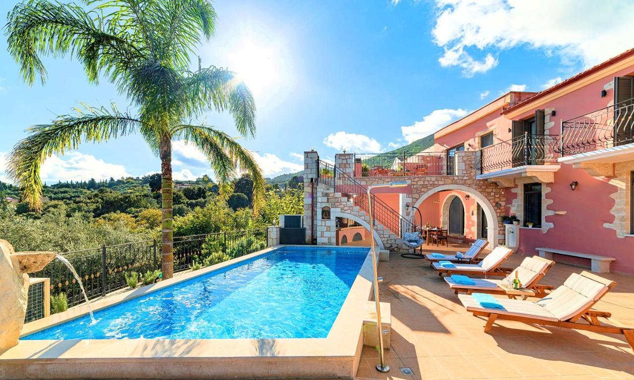 خانيا Steve Kois Villa Heated Pool المظهر الخارجي الصورة